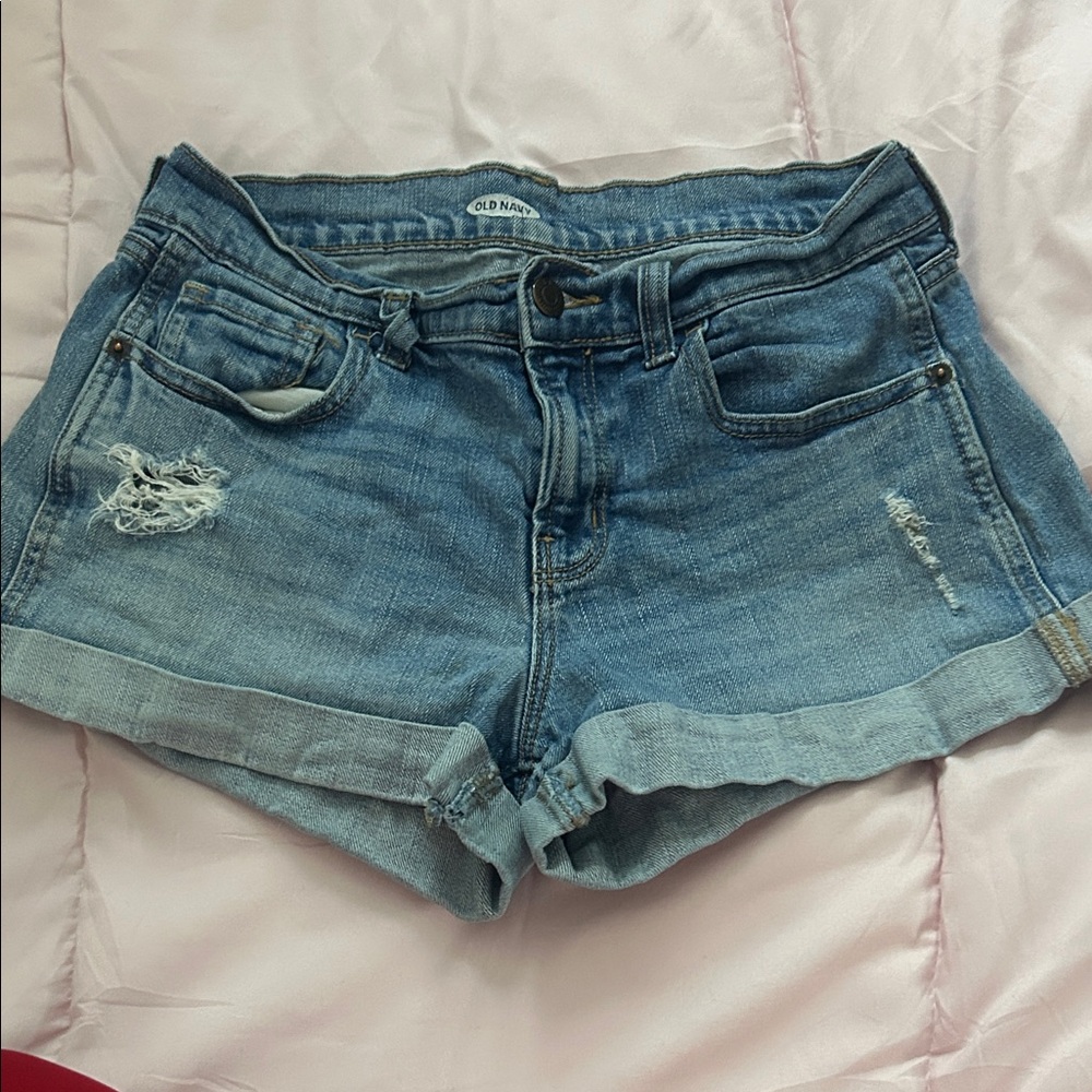 Old Navy Women's Light Blue Jean Shorts